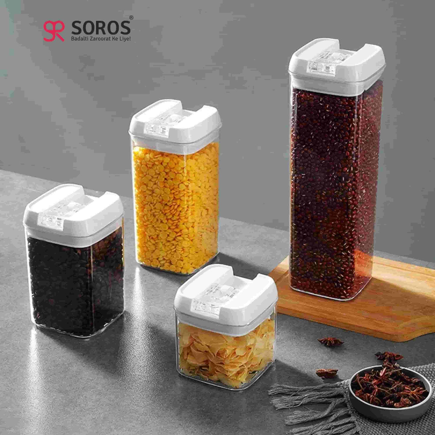 Flip Lock Smart Storage Container