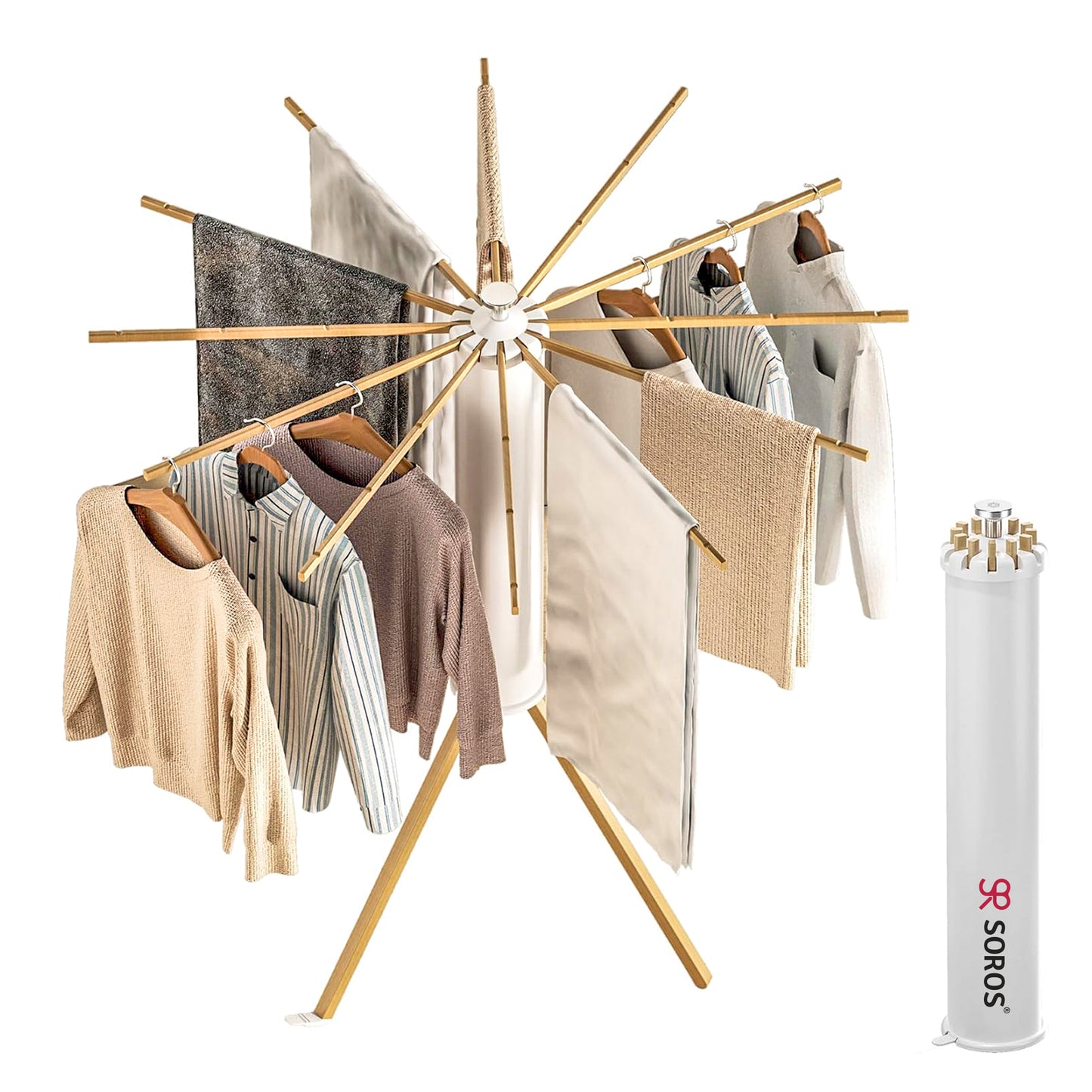 Tripod Style Foldable Cloth Drying Stand