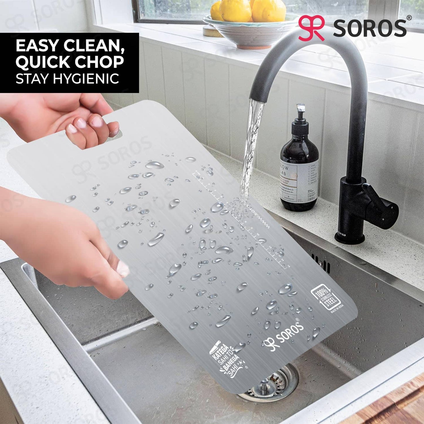 Stainless Steel Cutting Chopping Board