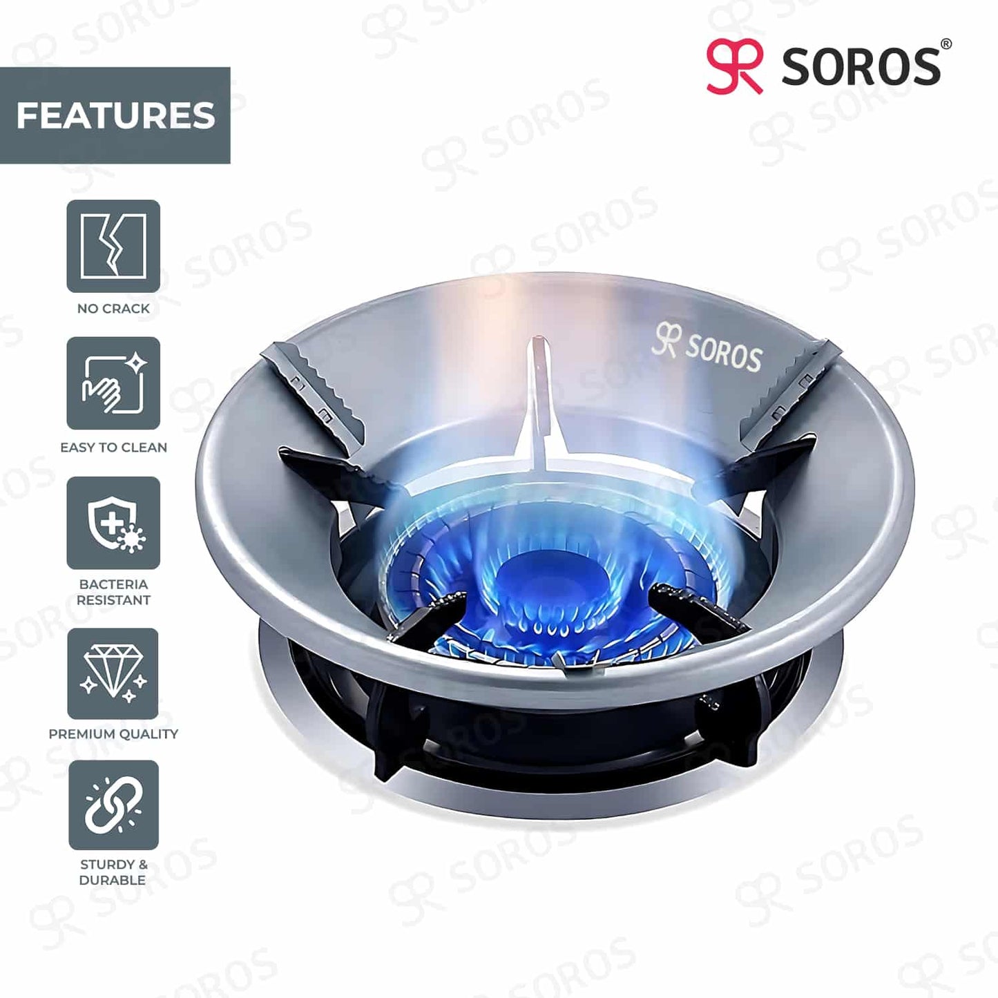 Gas Saver Stand Zinc - 270g.