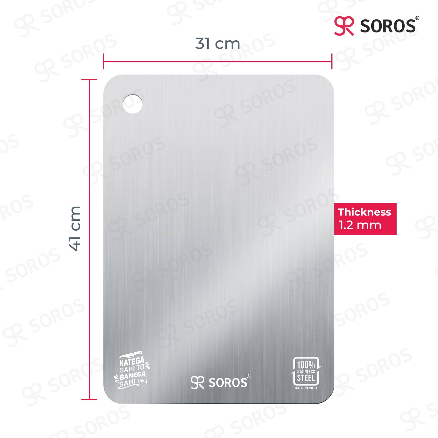 Stainless Steel Cutting Chopping Board