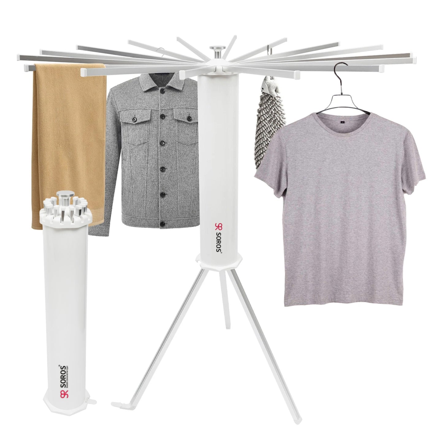 Tripod Style Foldable Cloth Drying Stand