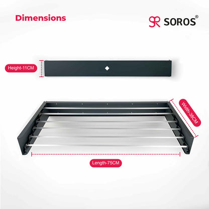 Wall Mounted Cloth Drying Rack
