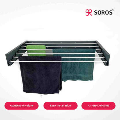 Wall Mounted Cloth Drying Rack