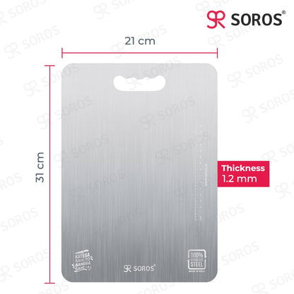 Stainless Steel Cutting Chopping Board