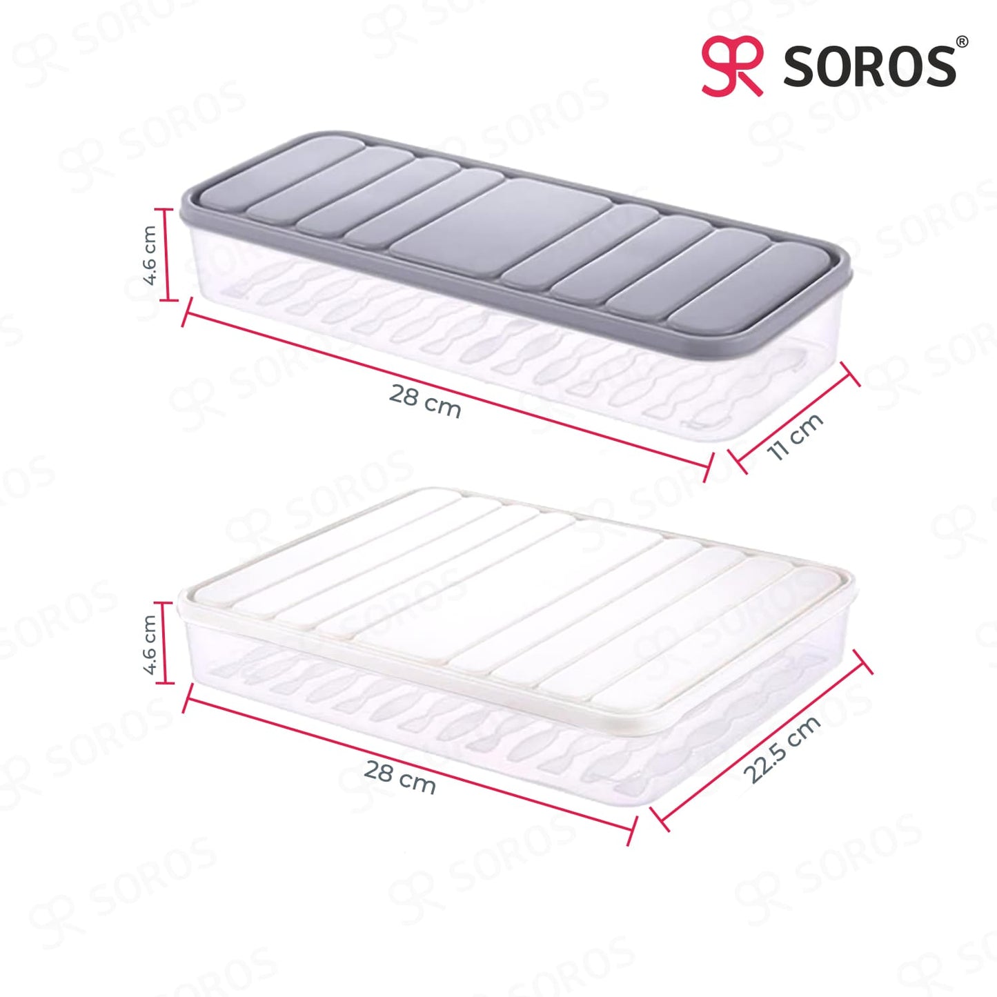 3 Pcs. Combo Fridge Storage Container