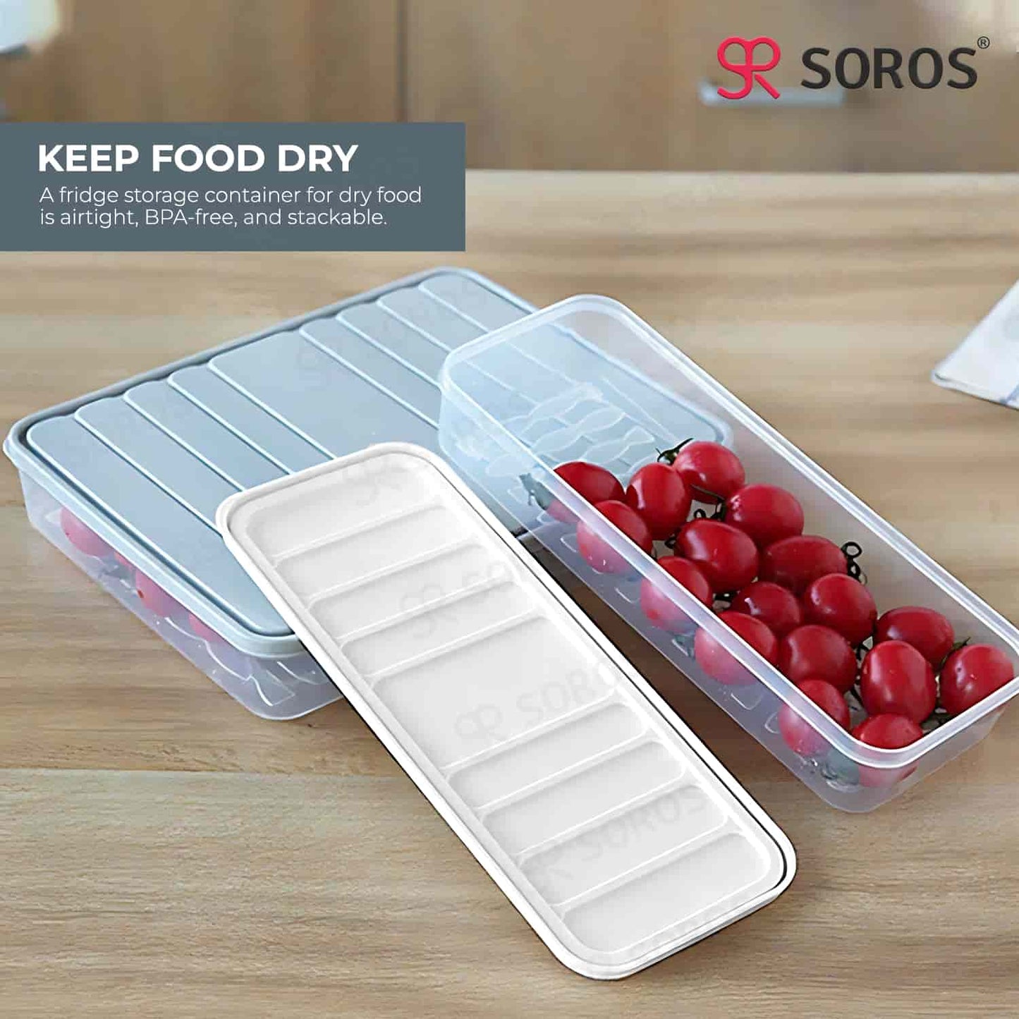 3 Pcs. Combo Fridge Storage Container
