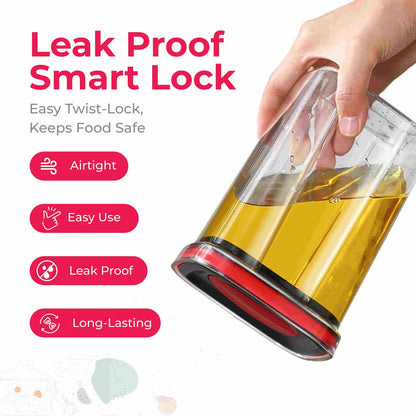 Soros Air Tight Kitchen Storage Container Combo 600ml.