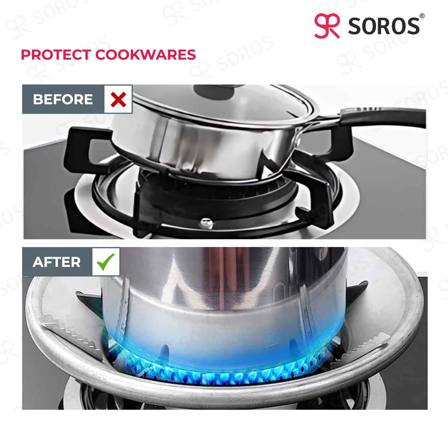 Gas Saver Stand Zinc - 270g.