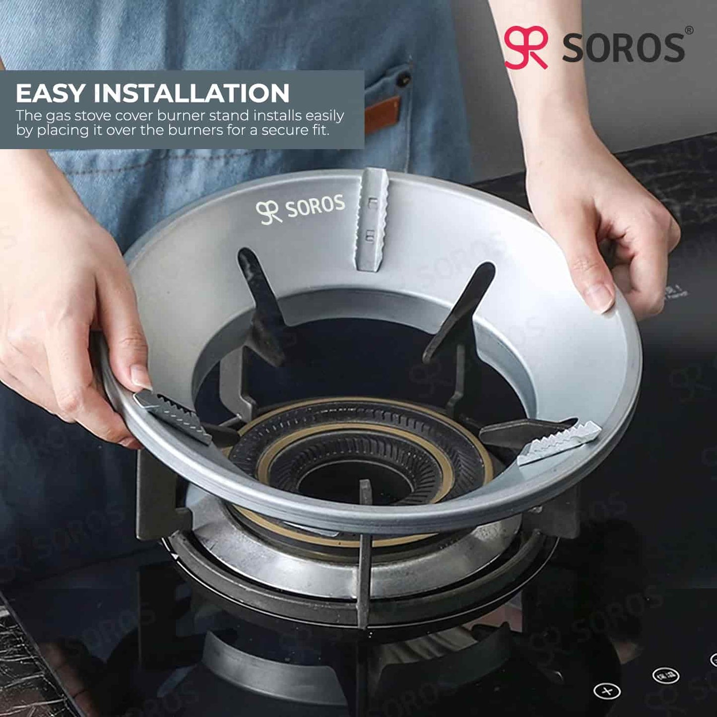 Gas Saver Stand Zinc - 270g.