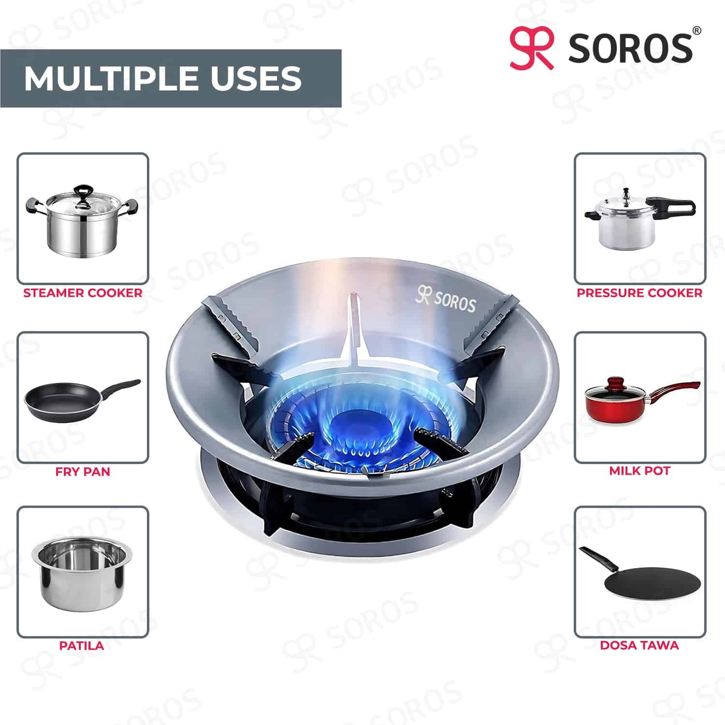 Gas Saver Stand Zinc - 270g.