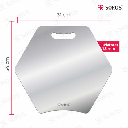 Stainless Steel Hexagon Cutting Chopping Board