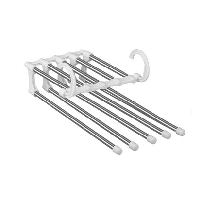 5 in 1 Multi Layer Hanger White
