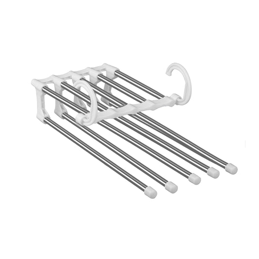 5 in 1 Multi Layer Hanger White